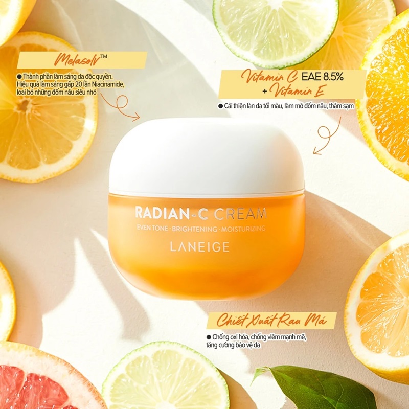 Kem trị nám LANEIGE Radian-C Cream