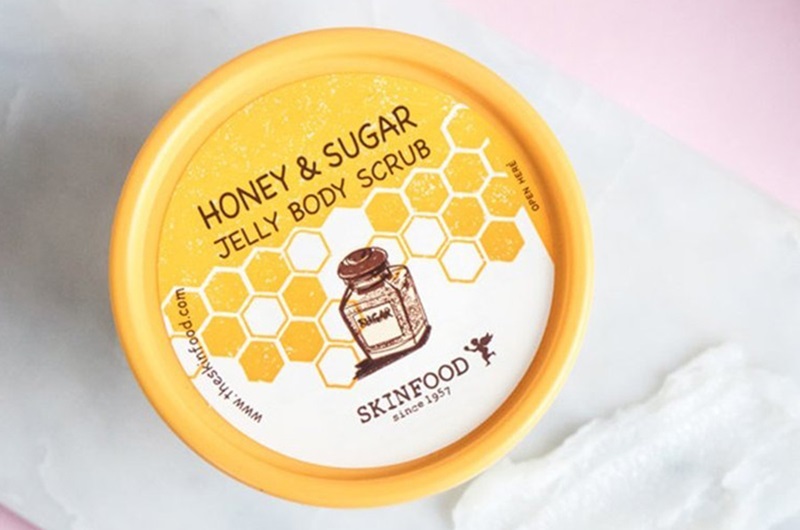 Sản phẩm tẩy tế bào chết SkinFood Honey & Sugar Jelly Body Scrub