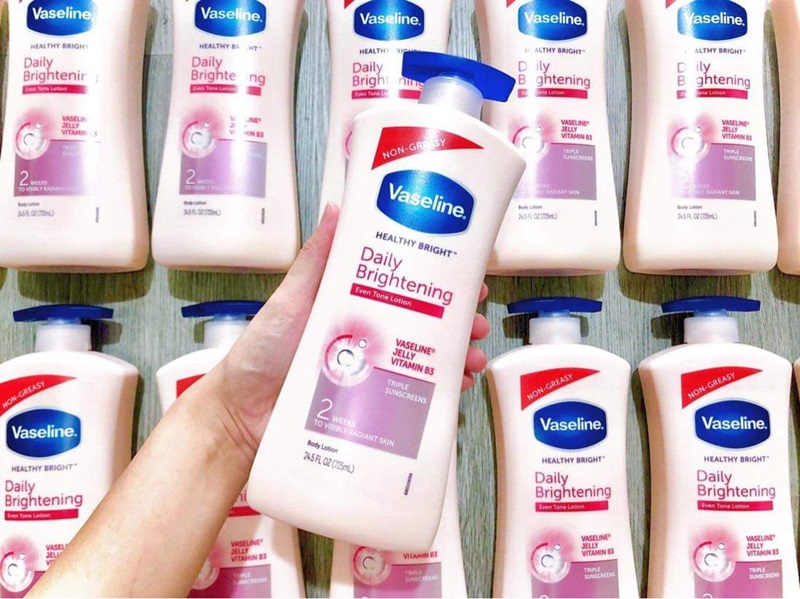 Sữa dưỡng thể trắng da Vaseline Healthy White UV Lightening