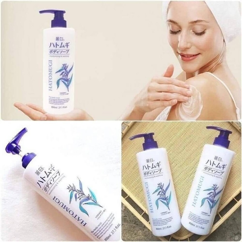 Sữa Tắm Dưỡng Thể Hatomugi Moisturizing Washing