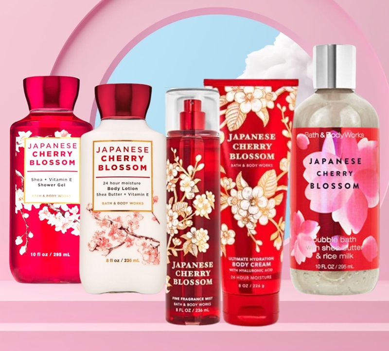 Sữa Tắm Tạo Bọt Bath & Body Works JAPANESE CHERRY BUBBLE BATH 295ML