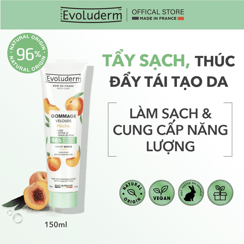 Tẩy da chết body Evoluderm Exfoliant Corps