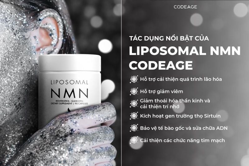 Viên uống Codeage Liposomal NMN