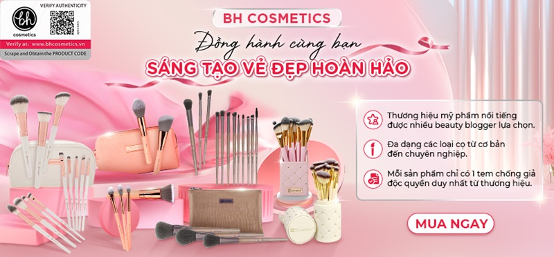 thông tin về thương hiệu bh cosmetics