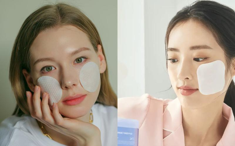các bước chăm sóc da với toner